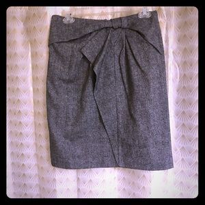 Banana Republic wool blend skirt with Bow